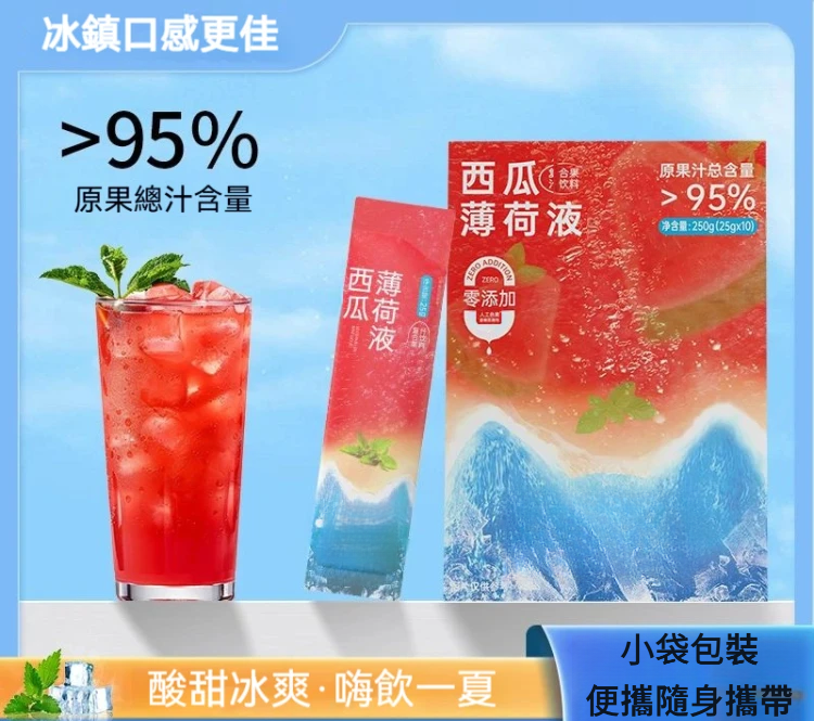 西瓜檸檬薄荷液